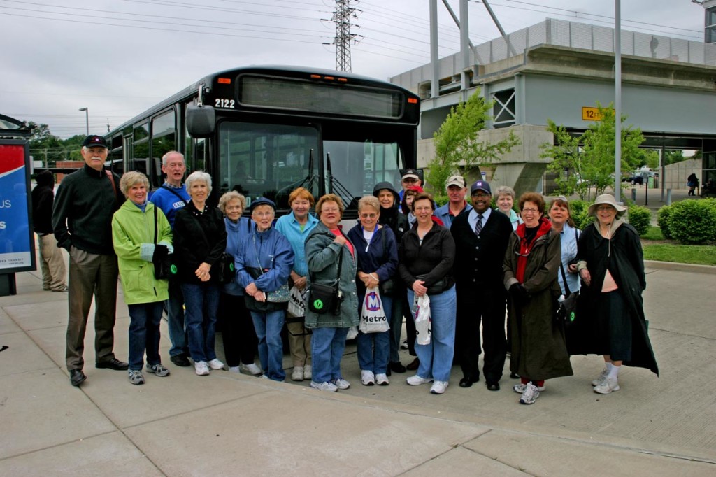 Before Boarding the Bus_South County Walk Group