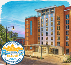 Picture of Broadway Hotel in Columbia with 2026 MPTA Conference Logo